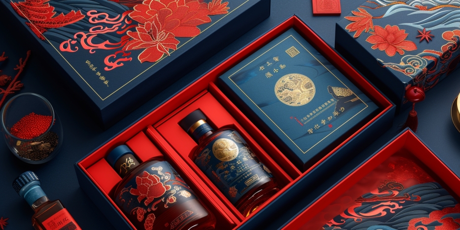白酒包裝設計：竹林七賢的文化融合與創(chuàng)意表達