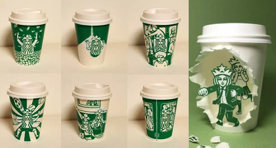從Starbucks手繪紙杯競賽活動，看UGC成功的秘訣!